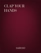 Clap Your Hands SATB choral sheet music cover